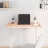 Dessus de table bois chêne massif non traité bordure assortie 