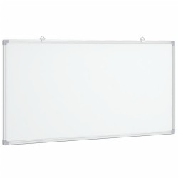 Tableau blanc magnétique 100x50x1,7 cm aluminium 