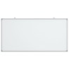 Tableau blanc magnétique 100x50x1,7 cm aluminium 