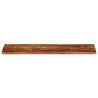 Dessus de table 120x20x2,5cm rectangulaire bois massif récupéré 