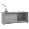 Meuble TV sonoma gris 90x35x40 cm bois d'ingénierie 