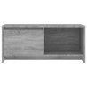 Meuble TV sonoma gris 90x35x40 cm bois d'ingénierie 