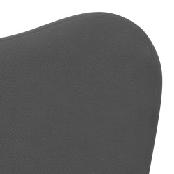 Canapé pour enfants anthracite peluche douce 