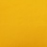 Repose-pied Jaune moutarde 60x60x36 cm Velours 
