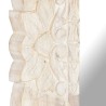 Miroir Blanc 80x50 cm Bois de manguier massif 