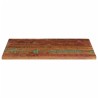 Dessus de table 120x70x2,5cm rectangulaire bois massif récupéré 