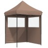 Tente de réception pliable escamotable avec 2 parois latérales 