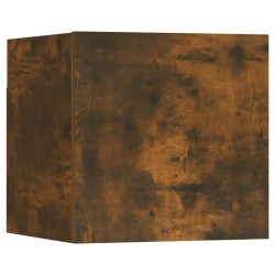 Ensemble de meubles TV 8 pcs Chêne fumé Bois d'ingénierie 