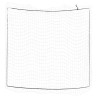 Filet pour remorque avec corde élastique blanc 4x4 m PP 