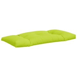 Coussins de palette lot de 3 vert vif tissu 