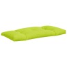 Coussins de palette lot de 3 vert vif tissu 