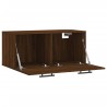 Armoire murale chêne marron 80x36,5x35 cm bois d'ingénierie 
