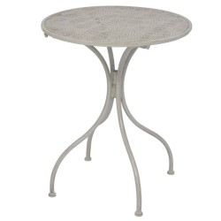 Mobilier de bistro 3 pcs Acier Gris 