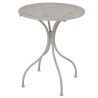 Mobilier de bistro 3 pcs Acier Gris 