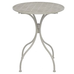 Mobilier de bistro 3 pcs Acier Gris 