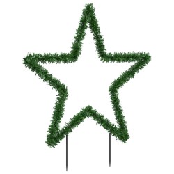 Décoration lumineuse étoile de Noël avec piquets 115 LED 85 cm 