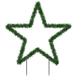 Décoration lumineuse étoile de Noël avec piquets 115 LED 85 cm 