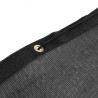 Filet pour remorque PEHD 3 x 5 m Noir 