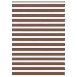Store zèbre marron 160x230cm largeur du tissu 155,9cm polyester 