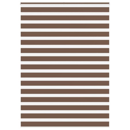 Store zèbre marron 160x230cm largeur du tissu 155,9cm polyester 