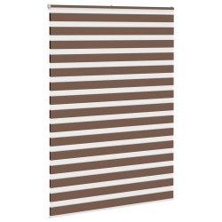 Store zèbre marron 160x230cm largeur du tissu 155,9cm polyester 