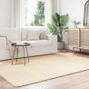 Tapis Shaggy à poils longs NAVARRA crème 160x230 cm polyester 