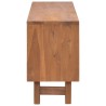 Meuble TV 110x30x50 cm Bois de teck massif 