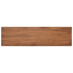 Meuble TV 110x30x50 cm Bois de teck massif 
