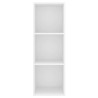 Meuble TV mural Blanc 37x37x107 cm Bois d’ingénierie 