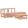 Salon de jardin 4 pcs bois massif douglas 
