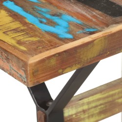 Table à manger 140x70x76 cm Bois de récupération massif 
