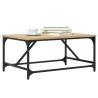 Table basse chêne sonoma 75x50x35 cm bois d'ingénierie 