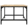 Table basse chêne sonoma 75x50x35 cm bois d'ingénierie 