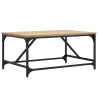 Table basse chêne sonoma 75x50x35 cm bois d'ingénierie 