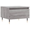 Table basse sonoma gris 50x46x35 cm bois d'ingénierie 