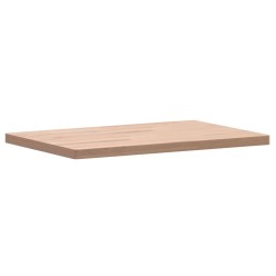 Comptoir de salle de bain 60x40x2,5 cm bois massif de hêtre 
