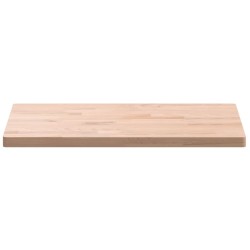 Comptoir de salle de bain 60x40x2,5 cm bois massif de hêtre 