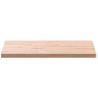 Comptoir de salle de bain 60x40x2,5 cm bois massif de hêtre 