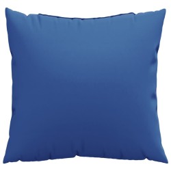 Coussins de canapé 4 pcs bleu royal 60x60 cm tissu 