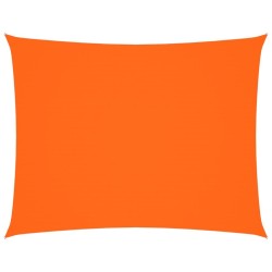 Voile de parasol tissu oxford rectangulaire 3,5x4,5 m orange 