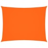 Voile de parasol tissu oxford rectangulaire 3,5x4,5 m orange 
