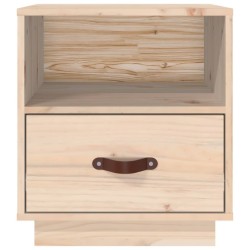 Table de chevet 40x34x45 cm Bois de pin solide 