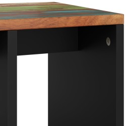 Table d'appoint 40x31x46cm Bois de récupération et d'ingénierie 