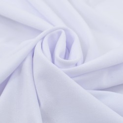Nappes élastiques de table avec jupon 2 pcs 150x74 cm Blanc 