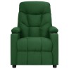 Fauteuil inclinable électrique Vert foncé Tissu 