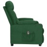 Fauteuil inclinable électrique Vert foncé Tissu 