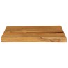 Dessus de table 70x40x2,5 cm bord vivant bois massif manguier 