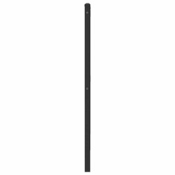Tête de lit chêne sonoma 180 cm bois d'ingénierie et acier 