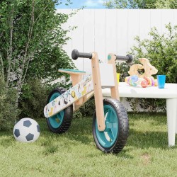 Vélo d'équilibre pour enfants imprimé bleu 