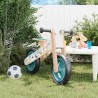 Vélo d'équilibre pour enfants imprimé bleu 
